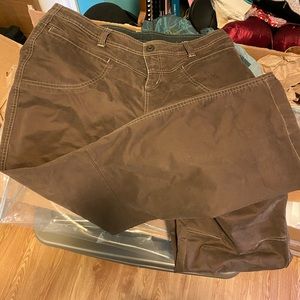 Kuhl brown hiking pants